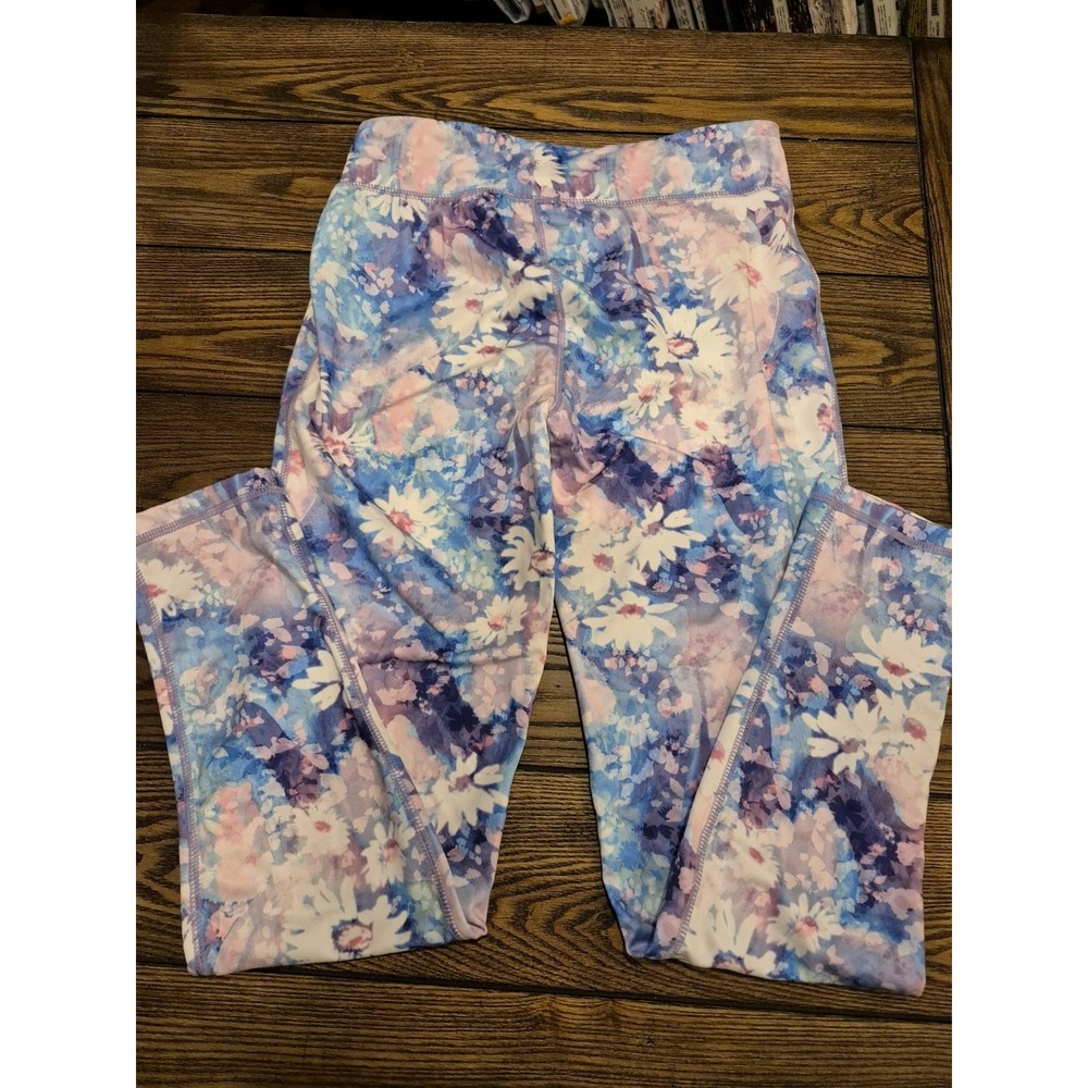 Joe Fresh Girls' Leggings Pink Size 10-12 EUC